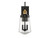 Savoy House Macauley Three Light Wall Lantern in Vintage Black with Warm Brass - 5-2068-51