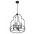 Savoy House Diplomat Four Light Pendant in Matte Black - 3-6612-4-89