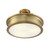 Savoy House Watkins Three Light Semi-Flush Mount in Warm Brass - 6-134-3-322