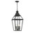 Savoy House Jackson Four Light Outdoor Pendant in Black with Gold Highlights - 5-723-153