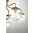 Savoy House Marco Six Light Semi-Flush Mount in Warm Brass - 6-1951-6-322
