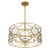 Savoy House Balfour Five Light Convertible Semi-Flush /Pendant in Warm Brass - 6-5065-5-322