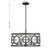 Savoy House Balfour Five Light Convertible Semi-Flush /Pendant in Matte Black - 6-5065-5-89