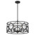 Savoy House Balfour Five Light Convertible Semi-Flush /Pendant in Matte Black - 6-5065-5-89