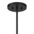 Savoy House Balfour Five Light Convertible Semi-Flush /Pendant in Matte Black - 6-5065-5-89