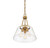 Savoy House Calhoun Three Light Pendant in Warm Brass - 7-1025-3-322