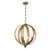 Savoy House Atlas Six Light Pendant in Grecian Gold - 7-4001-6-31
