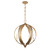 Savoy House Atlas Six Light Pendant in Grecian Gold - 7-4001-6-31