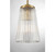 Savoy House Chantilly One Light Pendant in Warm Brass - 7-1742-1-322