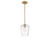 Savoy House Octave One Light Pendant in Warm Brass - 7-4036-1-322