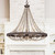 Savoy House Mallory Five Light Pendant in Fossil Stone - 7-7406-5-39