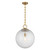 Savoy House Cabot One Light Pendant in Warm Brass - 7-1840-1-322