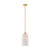Savoy House Isla Blanca One Light Pendant in Warm Brass - 7-3171-1-322