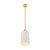 Savoy House Isla Blanca One Light Pendant in Warm Brass - 7-3171-1-322