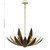 Savoy House Loto Six Light Pendant in Centura and Burnished Gold - 7-4628-6-24 Savoy House Loto Six Light Pendant in Centura and Burnished Gold - 7-4628-6-24