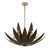 Savoy House Loto Six Light Pendant in Centura and Burnished Gold - 7-4628-6-24 Savoy House Loto Six Light Pendant in Centura and Burnished Gold - 7-4628-6-24