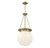 Savoy House Manor Three Light Pendant in Warm Brass - 7-3901-3-322 Savoy House Manor Three Light Pendant in Warm Brass - 7-3901-3-322