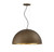 Savoy House Sommerton Three Light Pendant in Rubbed Bronze with Gold Leaf - 7-5014-3-84