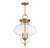 Savoy House Bergdorf Three Light Pendant in Warm Brass - 7-5801-3-322 Savoy House Bergdorf Three Light Pendant in Warm Brass - 7-5801-3-322