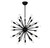 Savoy House Galea 24 Light Chandelier in Matte Black - 7-6099-24-89