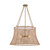Savoy House Longleaf Four Light Outdoor Chandelier in Burnished Brass - 7-6192-4-171