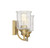 Savoy House Hampton Two Light Bath Bar in Warm Brass - 8-1972-2-322