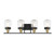 Savoy House Macauley Four Light Bath Bar in Vintage Black with Warm Brass - 8-2069-4-51 Savoy House Macauley Four Light Bath Bar in Vintage Black with Warm Brass - 8-2069-4-51
