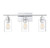 Savoy House Lambert Three Light Bath Bar in Polished Chrome - 8-2149-3-11 Savoy House Lambert Three Light Bath Bar in Polished Chrome - 8-2149-3-11