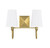 Savoy House Cameron Two Light Bath Bar in Warm Brass - 8-2542-2-322