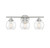 Savoy House Carson Three Light Bath Bar in Satin Nickel - 8-4050-3-SN