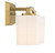 Savoy House Whitney Two Light Bathroom Vanity in Warm Brass - 8-7710-2-322