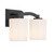 Savoy House Whitney Two Light Bathroom Vanity in Matte Black - 8-7710-2-BK