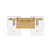 Savoy House Genry Two Light Bathroom Vanity in Warm Brass - 8-8204-2-322