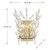 Savoy House Orianna Two Light Wall Sconce in Noble Brass - 9-4075-2-127