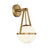 Savoy House Polson One Light Wall Sconce in Warm Brass - 9-1911-1-322