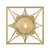 Savoy House Balfour One Light Wall Sconce in Warm Brass - 9-5064-1-322