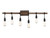 Savoy House Burgess Six Light Bath Bar in Durango - 8-993-6-41