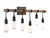 Savoy House Burgess Six Light Bath Bar in Durango - 8-993-6-41