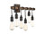 Savoy House Burgess Six Light Bath Bar in Durango - 8-993-6-41