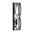 Savoy House Snowden One Light Wall Sconce in Matte Black - 9-2006-1-89