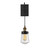 Savoy House Macauley One Light Wall Sconce in Vintage Black with Warm Brass - 9-2065-1-51