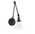Savoy House Drake One Light Wall Sconce in Matte Black - 9-9131CP-1-89