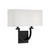 Savoy House Rhodes Two Light Wall Sconce in Matte Black - 9-998-2-89