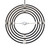 Schonbek Beyond Atomic LED Pendant in Black Leather- Brushed Nickel - BPD45236-BK/BN