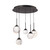 Schonbek Beyond Quest LED Pendant in Black - BPD40205-BK