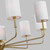 Visual Comfort Studio Foxdale LED Chandelier in Satin Brass - 3109309EN-848