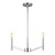 Visual Comfort Studio Vector Three Light Chandelier in Chrome - 3124303EN-05