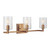 Visual Comfort Studio Fullton LED Bath Wall Sconce in Satin Brass - 4464203EN-848