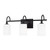 Visual Comfort Studio Oak Moore Three Light Bath Vanity in Midnight Black - 4457103-112