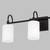 Visual Comfort Studio Oak Moore Three Light Bath Vanity in Midnight Black - 4457103-112
